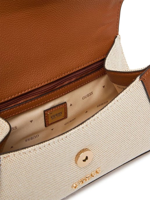 Guess Bolsa de Hombro Natural/Cognac - Image 4