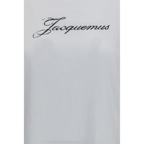 Camiseta de Algodón Blanca Jacquemus - Image 3