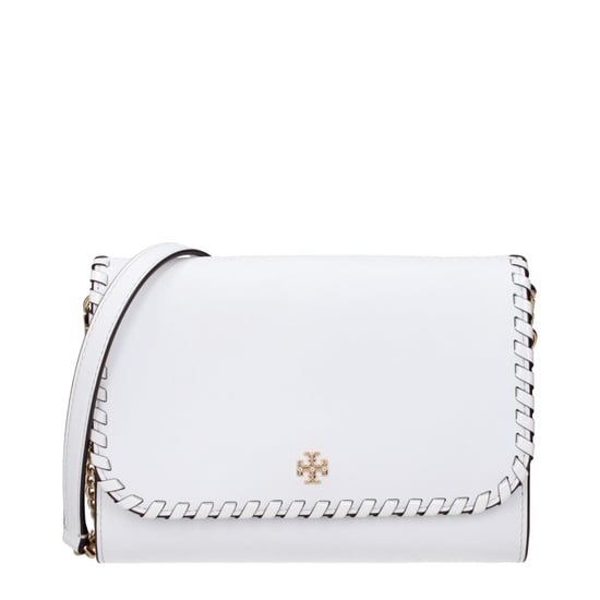 Bolso de Mano de Cuero Blanco Tory Burch - Image 1
