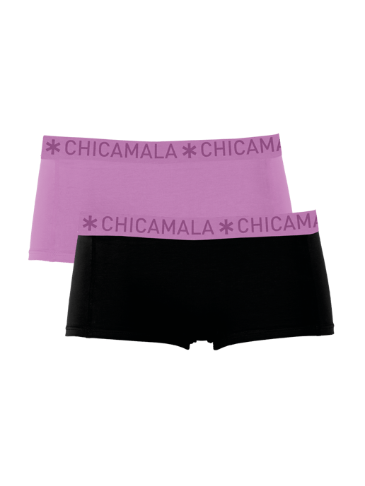 Chicamala Braguitas Bóxer para Niña - Pack de 2 - Ropa Interior para Niña - Image 1