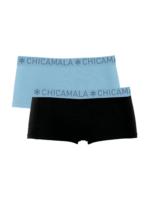 Chicamala Braguitas Bóxer para Mujer - Pack de 2 - Ropa Interior para Mujer - Image 1