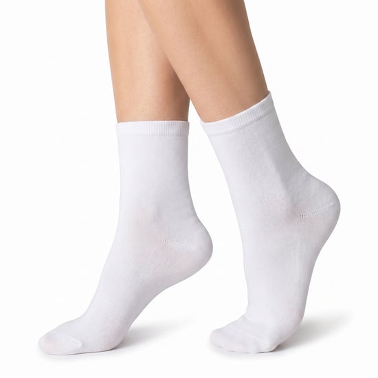 6 Pares de Calcetines de Algodón para Mujer hasta la Pantorrilla S25609 - Image 2