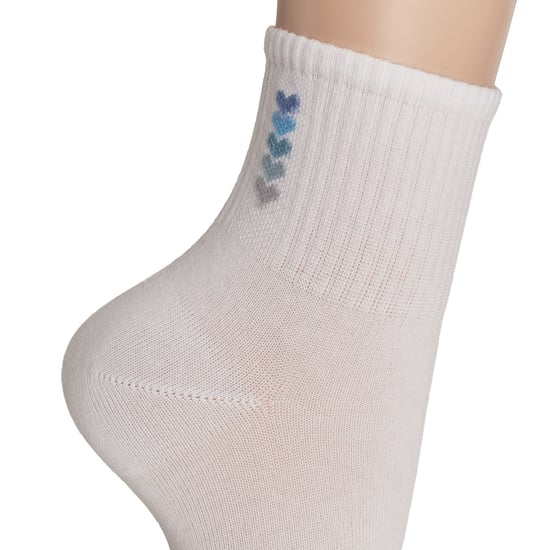 6 Pares de Calcetines Cortos de Algodón para Mujeres S20912 - Image 3