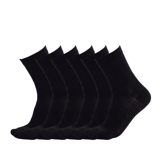 6 Pares de Calcetines de Algodón para Hombre de Estilo Ejecutivo hasta la Pantorrilla S15351 - Image 1