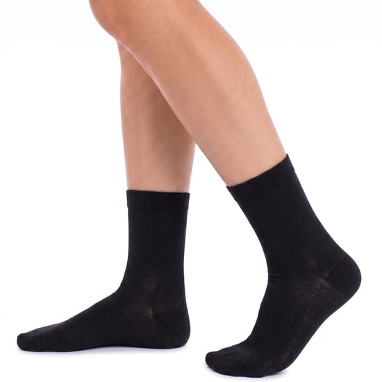 6 Pares de Calcetines de Algodón para Hombre de Estilo Ejecutivo hasta la Pantorrilla S15351 - Image 2