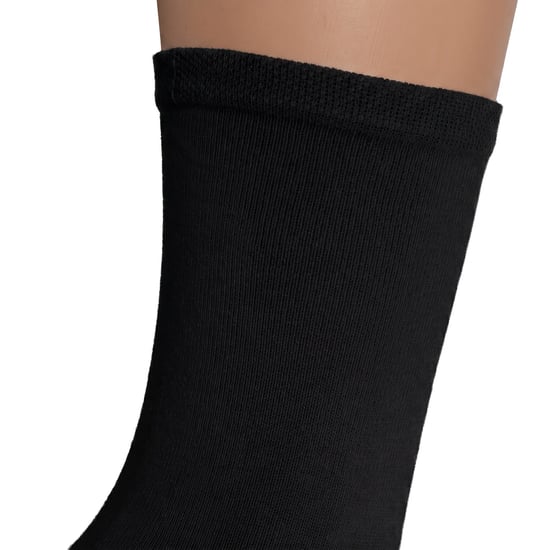 6 Pares de Calcetines de Algodón para Mujer de Media Pantorrilla S25609 - Image 3