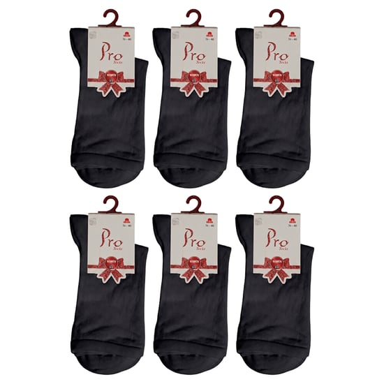 6 Pares de Calcetines de Algodón para Mujer de Media Pantorrilla S25609 - Image 6