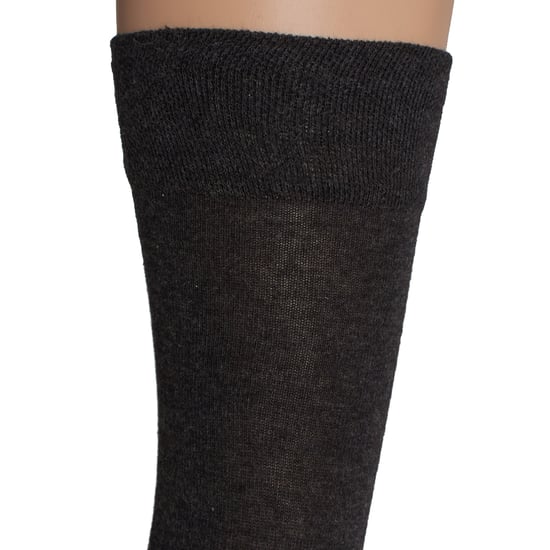 6 Pares de Calcetines Altos Sin Costura de Algodón para Hombre Ejecutivo S15001 - Image 2