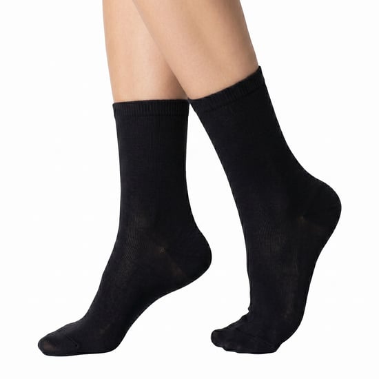 6 Pares de Medias de Algodón para Mujer hasta la Pantorrilla S25609 - Image 2