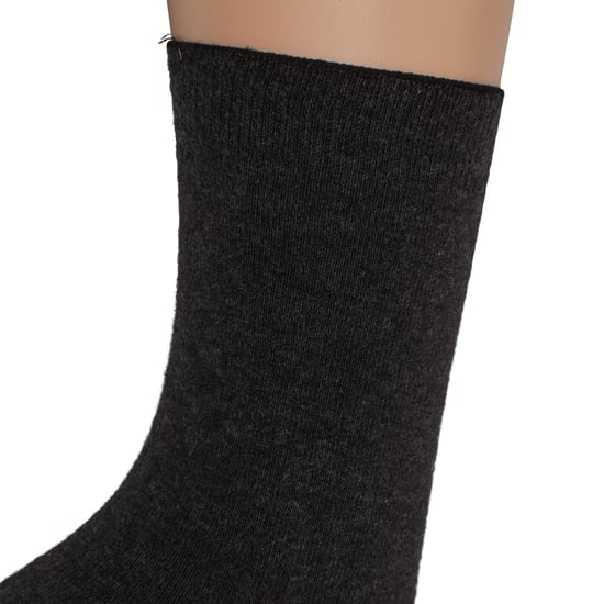 6 Pares de Medias de Algodón para Mujer hasta la Pantorrilla S25609 - Image 3