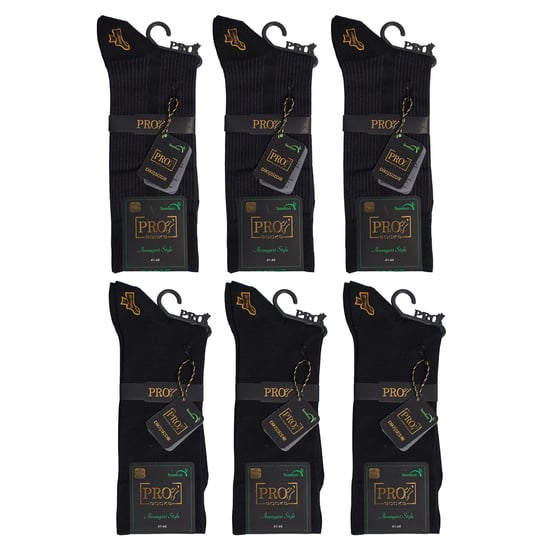 6 Pares de Calcetines Altos sin Costuras para Hombre S17176 - Image 6