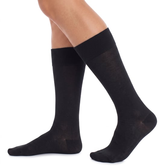 6 Pares de Calcetines Altos Sin Costura de Bambú para Hombre Ejecutivo S17604 - Image 2