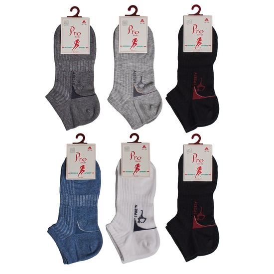 6 Pares de Calcetines Cortos de Algodón para Mujer S20909 - Image 6