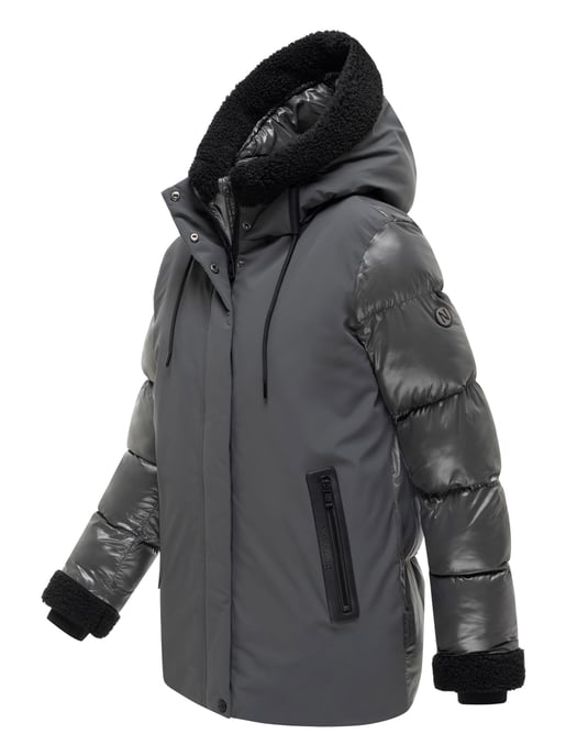 Chaqueta de invierno para mujer Navahoo Herzschmelz 14 con capucha - Image 2