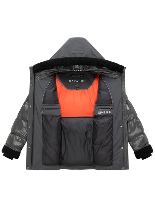 Chaqueta de invierno para mujer Navahoo Herzschmelz 14 con capucha - Image 4