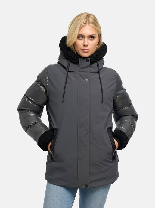 Chaqueta de invierno para mujer Navahoo Herzschmelz 14 con capucha - Image 6
