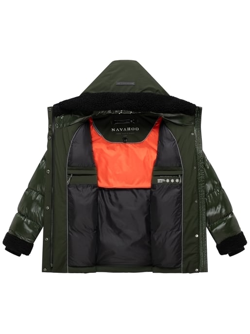 Chaqueta de invierno para mujer Navahoo Herzschmelz 14 con capucha - Image 3
