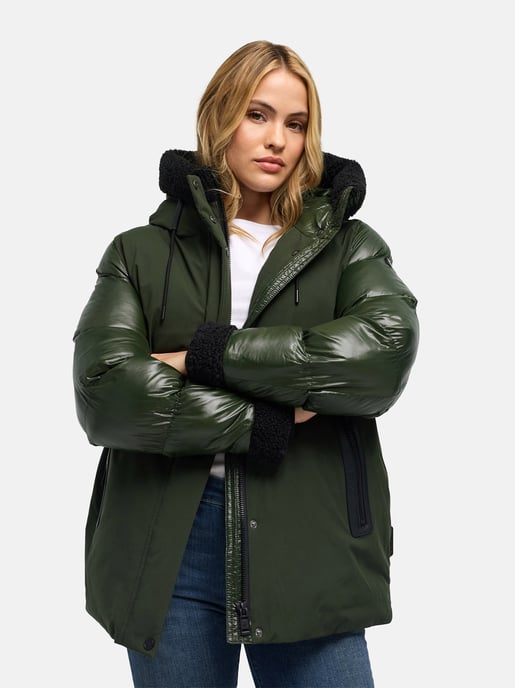 Chaqueta de invierno para mujer Navahoo Herzschmelz 14 con capucha - Image 5