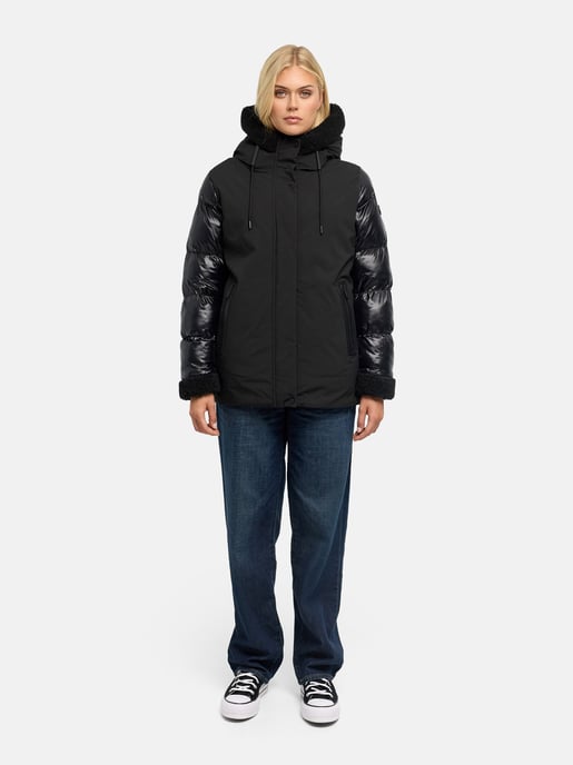Chaqueta de invierno para mujer Navahoo Herzschmelz 14 con capucha - Image 5
