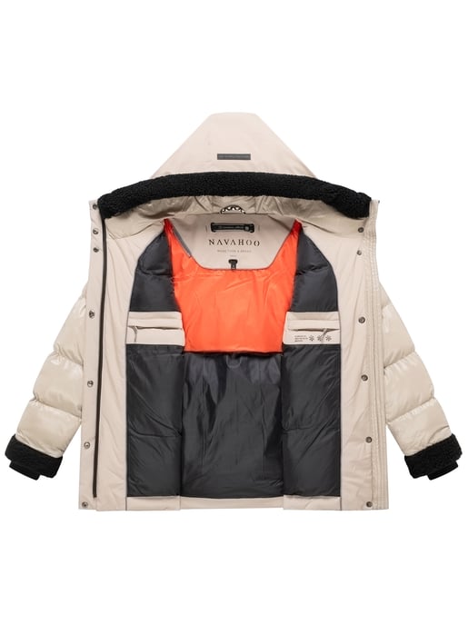Chaqueta de invierno para mujer Navahoo Herzschmelz 14 con capucha - Image 4