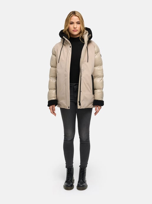 Chaqueta de invierno para mujer Navahoo Herzschmelz 14 con capucha - Image 5