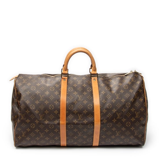 Louis Vuitton Keepall 55 en marrón Lienzo recubierto - Image 1