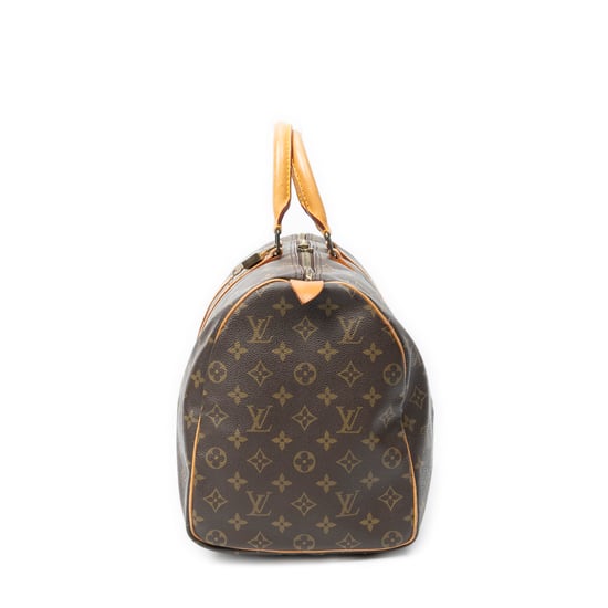 Louis Vuitton Keepall 45 en marrón Lienzo recubierto - Image 3
