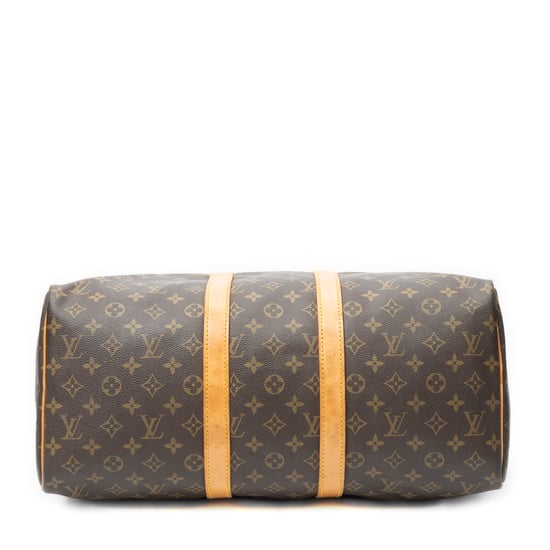 Louis Vuitton Keepall 45 en marrón Lienzo recubierto - Image 6