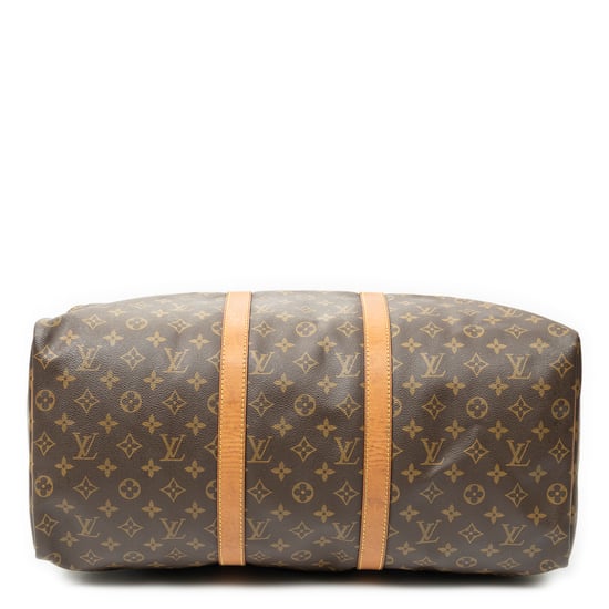 Louis Vuitton Keepall 50 en marrón Lienzo recubierto - Image 6