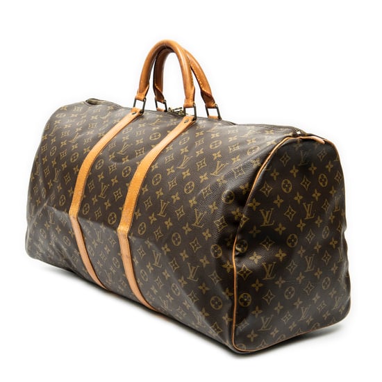 Louis Vuitton Keepall 60 en  marrón Lienzo recubierto - Image 2