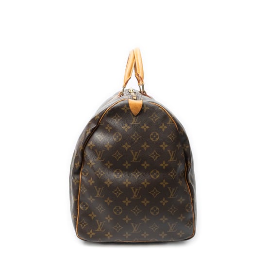 Louis Vuitton Keepall 60 en marrón Lienzo recubierto - Image 3