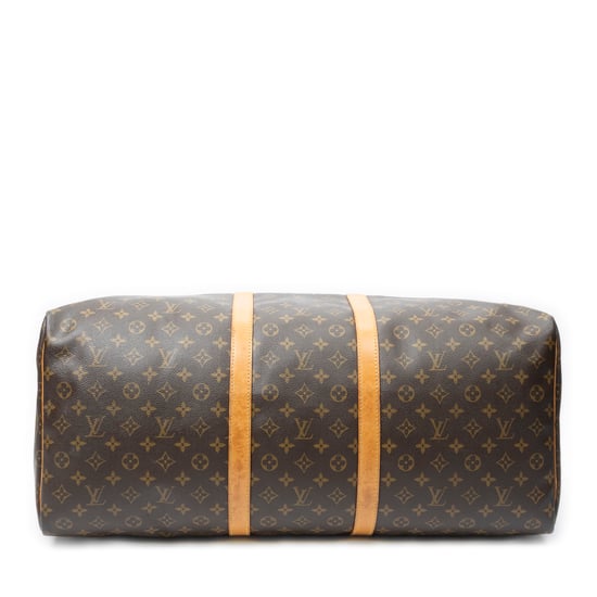 Louis Vuitton Keepall 60 en marrón Lienzo recubierto - Image 6