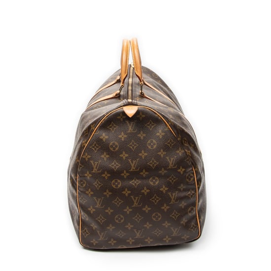 Louis Vuitton Keepall 60 en marrón Lienzo recubierto - Image 3