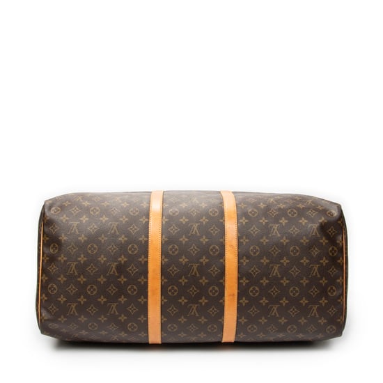 Louis Vuitton Keepall 60 en marrón Lienzo recubierto - Image 6