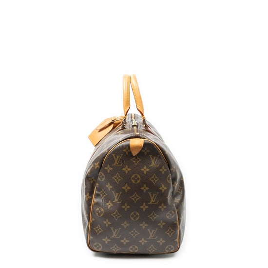 Louis Vuitton Keepall 45 en marrón Lienzo recubierto - Image 4