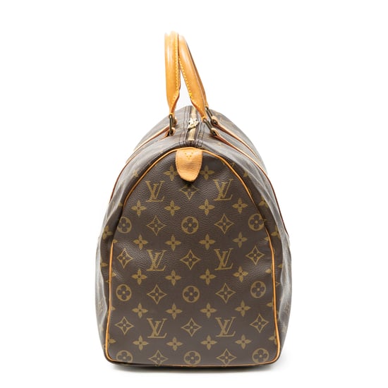 Louis Vuitton Keepall 45 en marrón Lienzo recubierto - Image 3