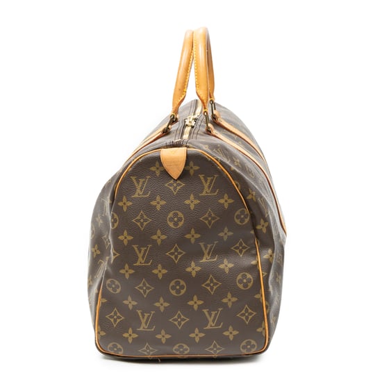 Louis Vuitton Keepall 45 en marrón Lienzo recubierto - Image 4