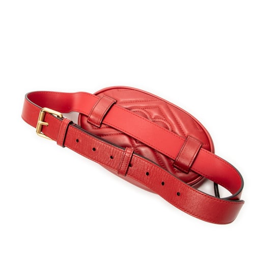 Gucci GG Marmont Belt Bag 85 en Red Cuero de ternero - Image 2