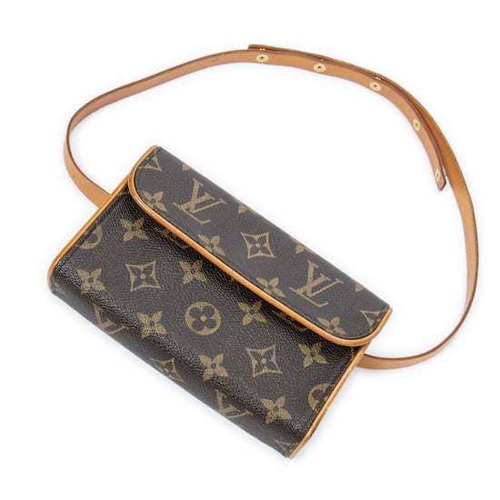 Louis Vuitton Florentine en marrón Lienzo recubierto - Image 1
