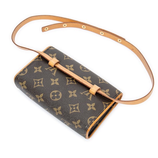 Louis Vuitton Florentine en marrón Lienzo recubierto - Image 2