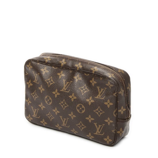 Louis Vuitton Toiletry Pouch PM en marrón Lienzo recubierto - Image 2