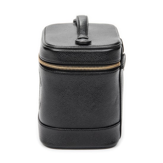 Chanel Timeless Tall Vanity Case en negro Cuero de ternero - Image 3