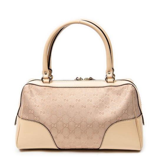 Gucci Lovely Heart Boston en rosa Lienzo - Image 5