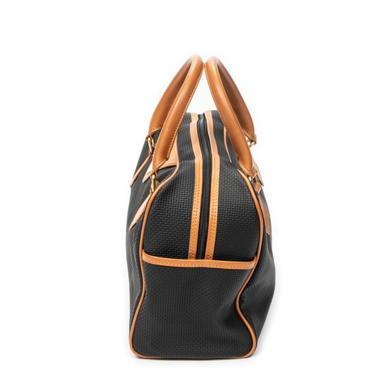 Yves Saint Laurent Vintage Boston en negro Lienzo recubierto - Image 3