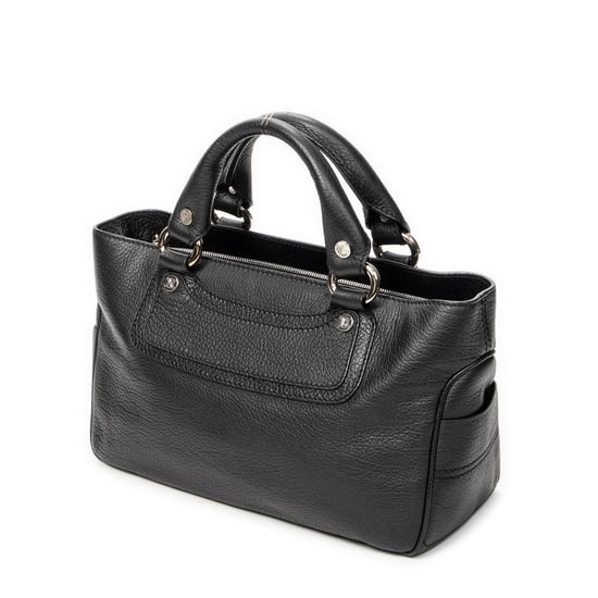 Celine Boogie Bag  en  negro Cuero de ternero - Image 2