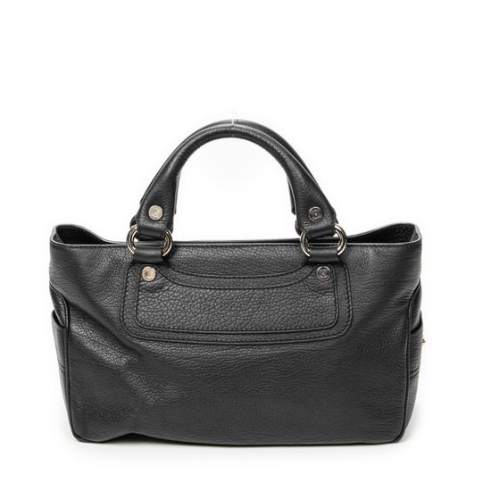 Celine Boogie Bag  en  negro Cuero de ternero - Image 5