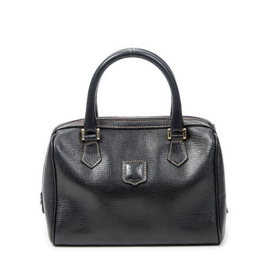 Celine Small Vintage Boston en negro Cuero de ternero - Image 1