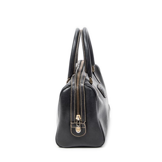 Celine Small Vintage Boston en negro Cuero de ternero - Image 4