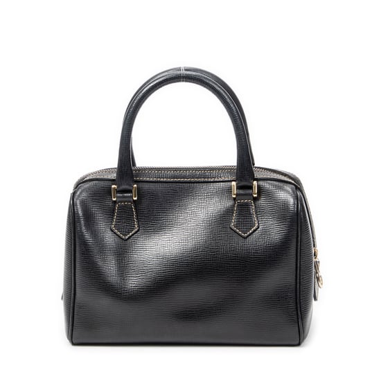Celine Small Vintage Boston en negro Cuero de ternero - Image 5
