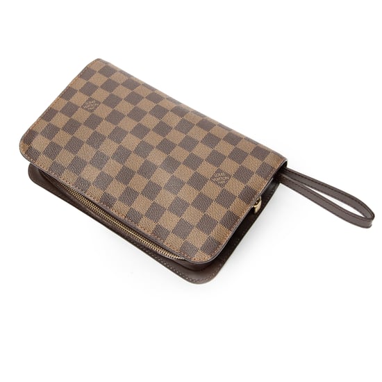 Louis Vuitton Saint Louis Clutch  en  marrón Lienzo recubierto - Image 2